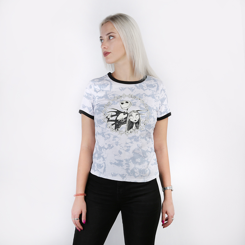 Женская футболка Vans Jack and Sally (VA4CUAZTC)  - цена, описание, фото 1